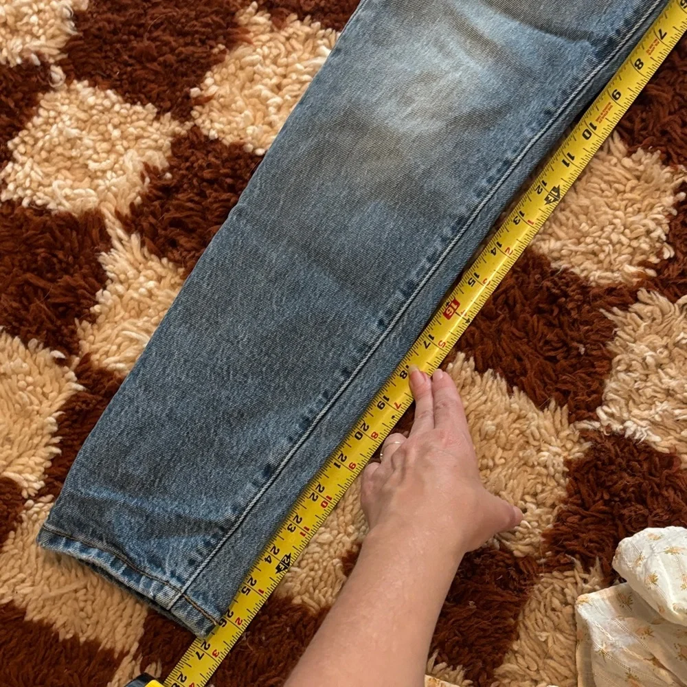 Levi's Women's Skinny Jeans in Faded Blue - Picture 8 of 8